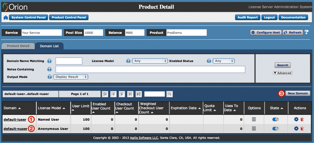 domainlist